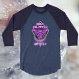 GLITCH 3/4 Sleeve Shirt (Purple)